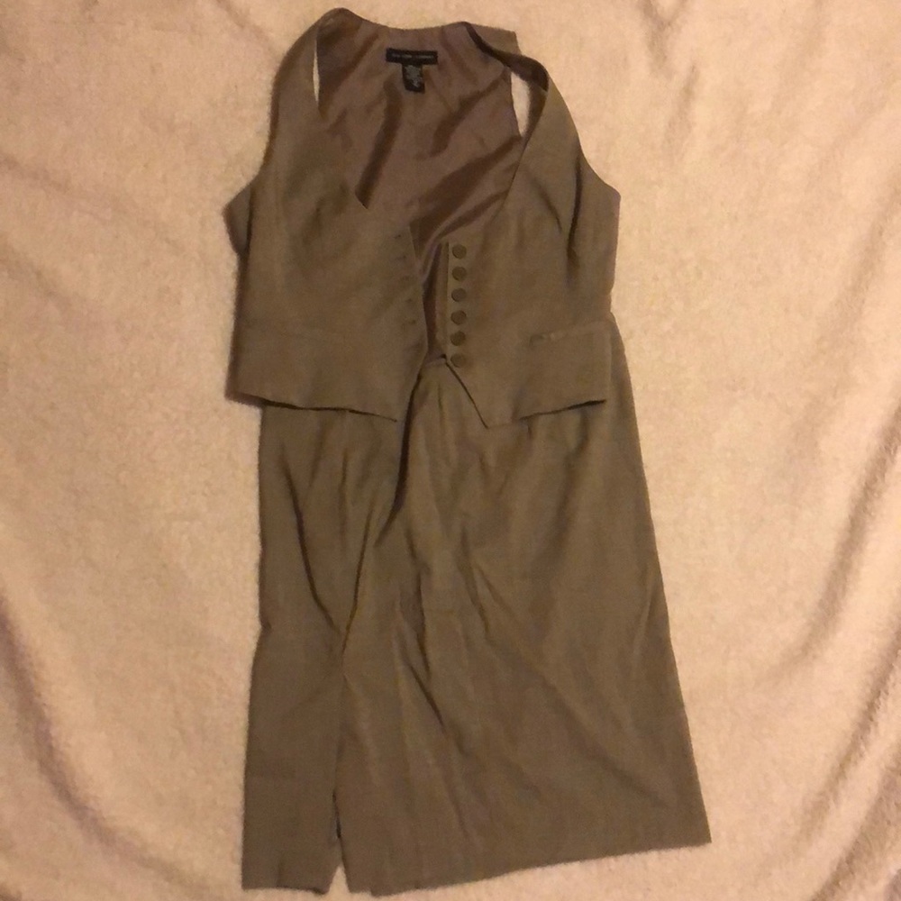 Skirt and vest